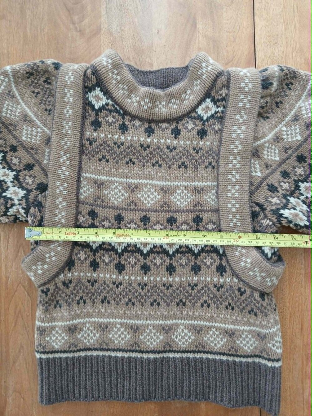 Sea New York Finja Fair Isle Sweater Size Small (fits like XS) - Picture 10 of 11